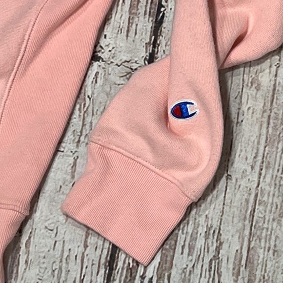 Champion Reverse Weave Crewneck Women's Top Tie Dye Pullover Sweatshirt - Picture 3 of 5